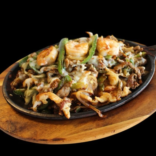 Fajitas Volcan.